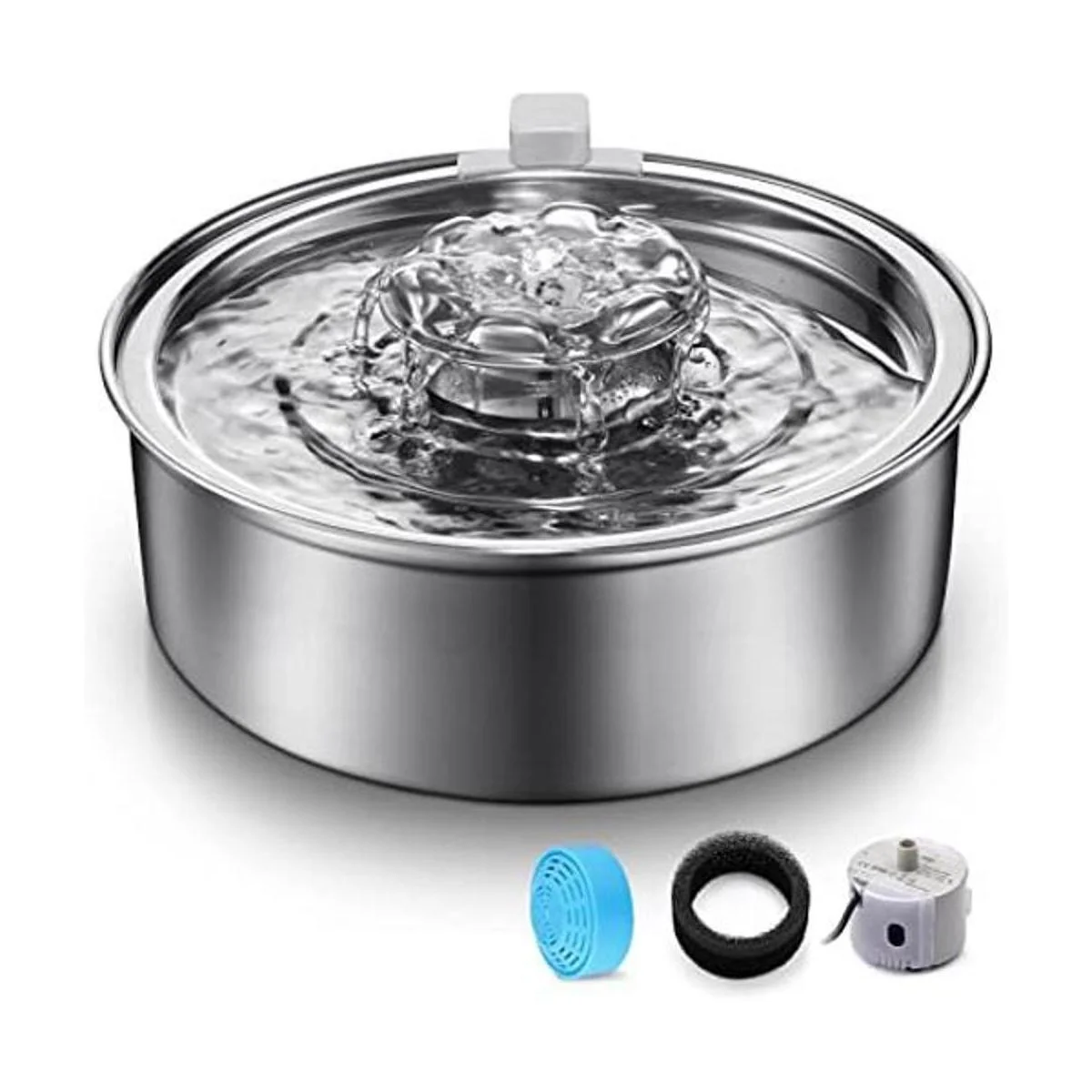 Cat Water FountainStainless Steel 2.0L67oz Automatic_1