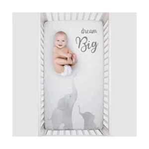 NoJo Sábana bajera de cuna con diseño de tribu de_3