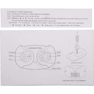 Jiaruixin JR1810RX 7 Pin Niños Coche Eléctrico 2.4G_5