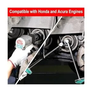 BETOOLL Juego de llaves armónicas de 0.748 in y llave de_6