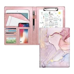 WAVEYU Padfolio Carpeta de cartera de negocios y_1