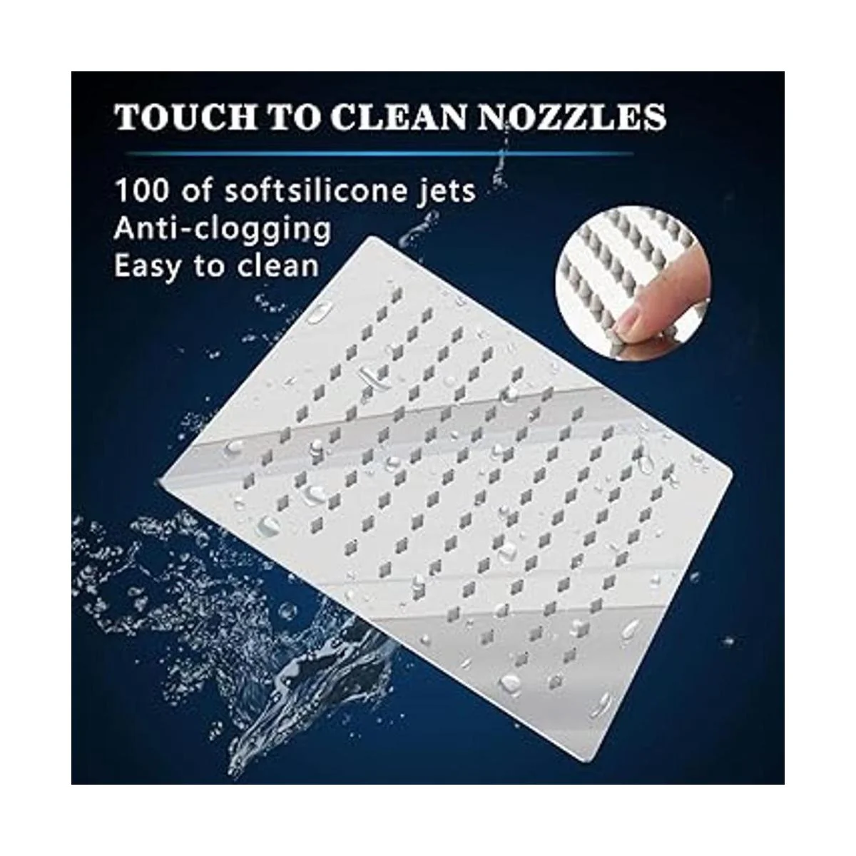 Voolan Cabezal de ducha de lluvia cabezal de ducha de_3