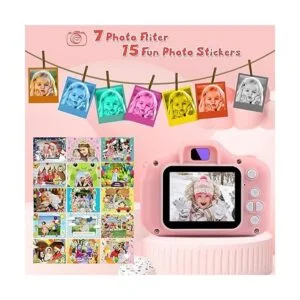 Nidoot Cámara digital para niños cámara para niños con_3