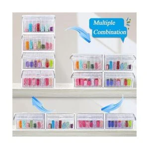 ARTDOT Almacenamiento de pintura de diamantes paquete de_5