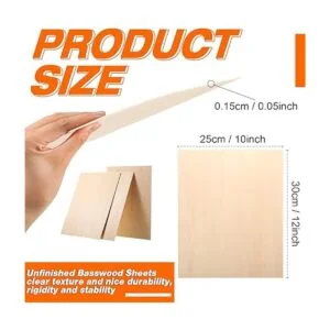 Hojas de tilo de 116 x 10 x 12 pulgadas hojas de madera_4