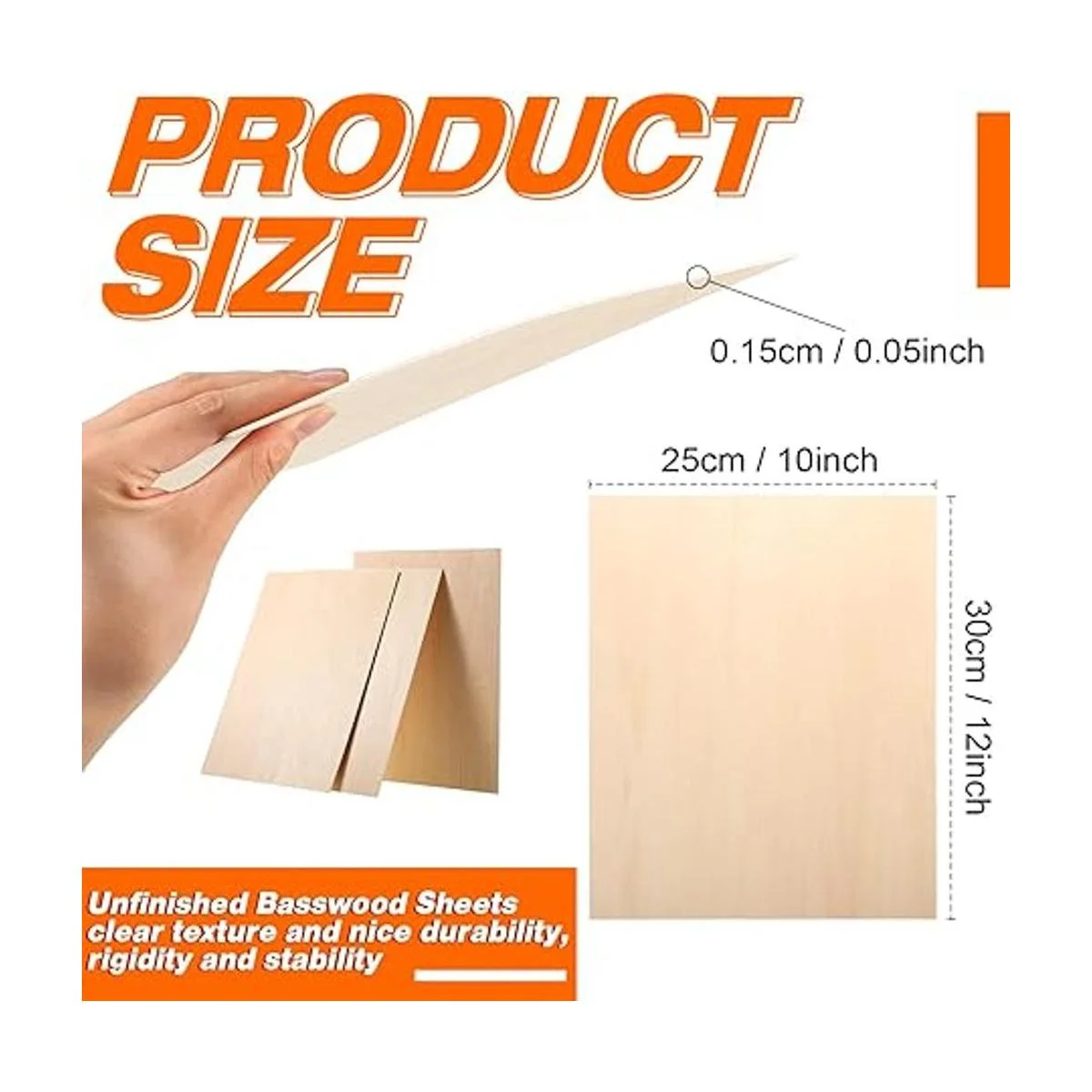 Hojas de tilo de 116 x 10 x 12 pulgadas hojas de madera_4