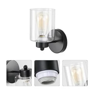 1Luz de baño negro vanidad luz mate negro pared apliques_6