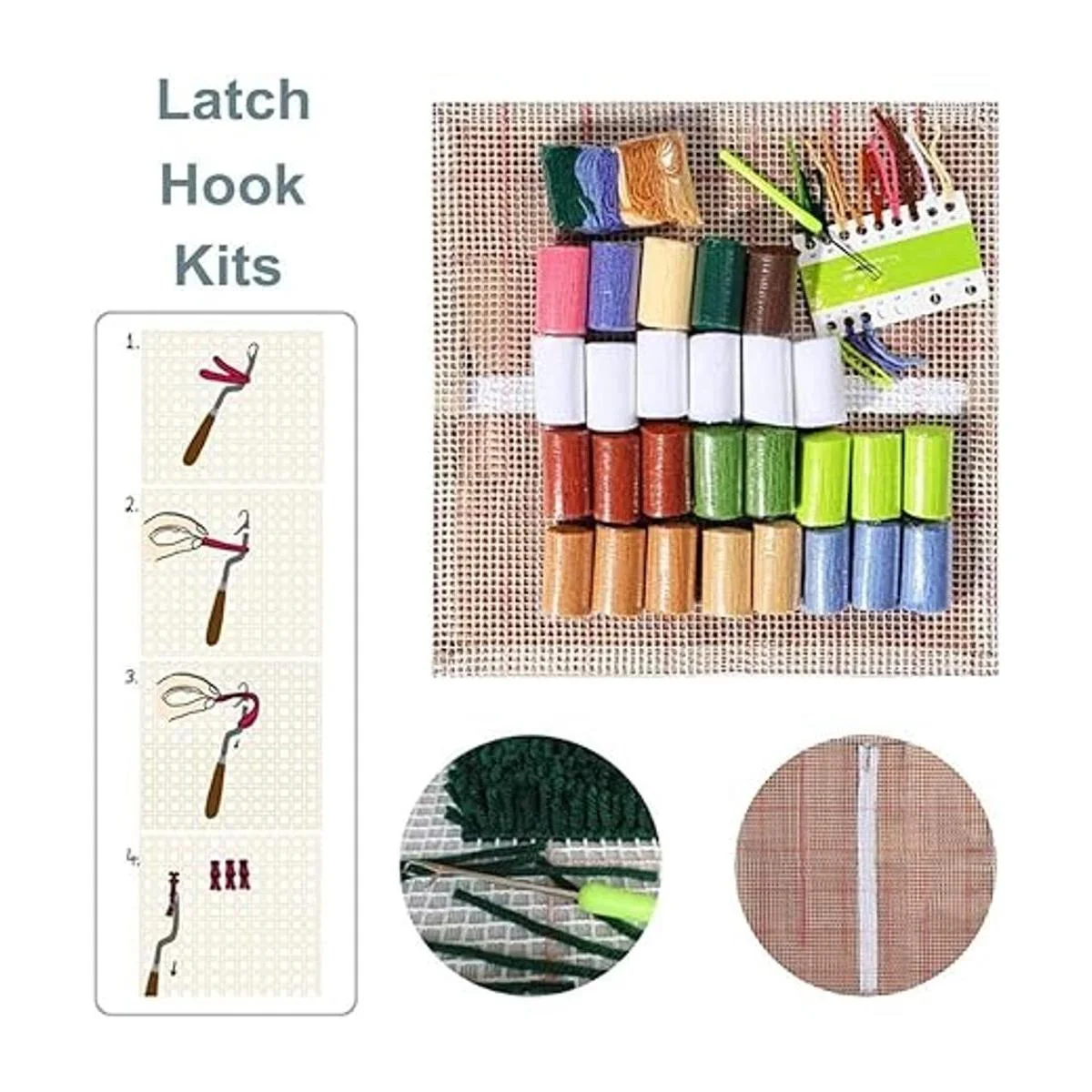 LAPATAIN Kits de gancho de pestillo para funda de_4