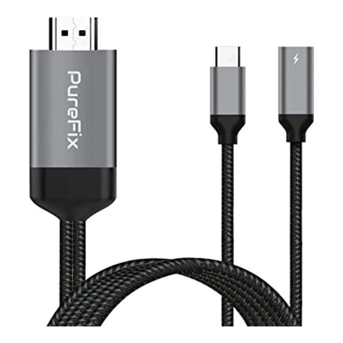 PureFix Adaptador de cable USB C a HDMI tipo C a 4K60Hz_1