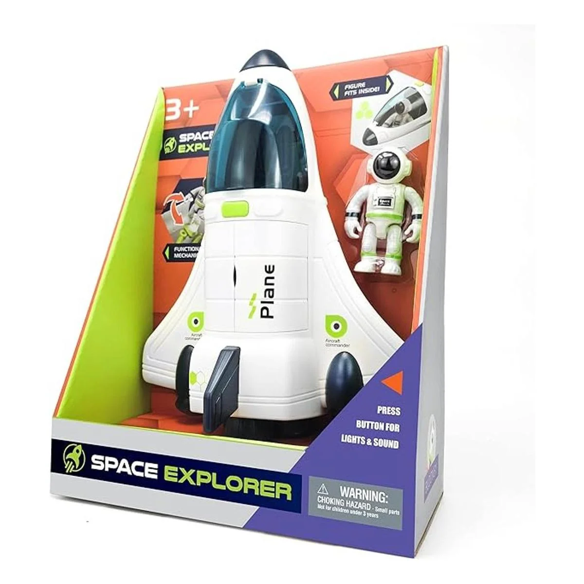 BLOONSY Juguete de transbordador espacial Cohete con_1