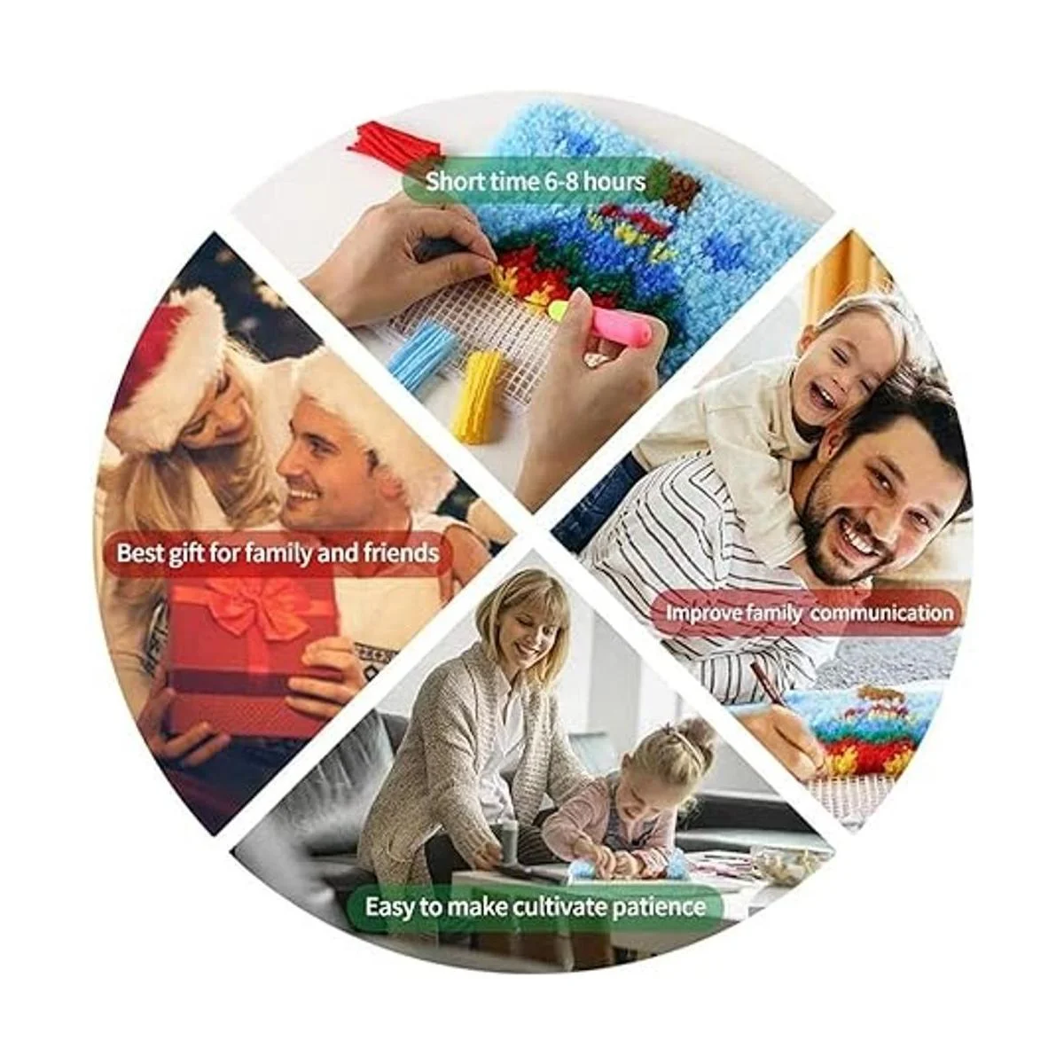 Kits de gancho de pestillo para adultos kits de alfombras_4