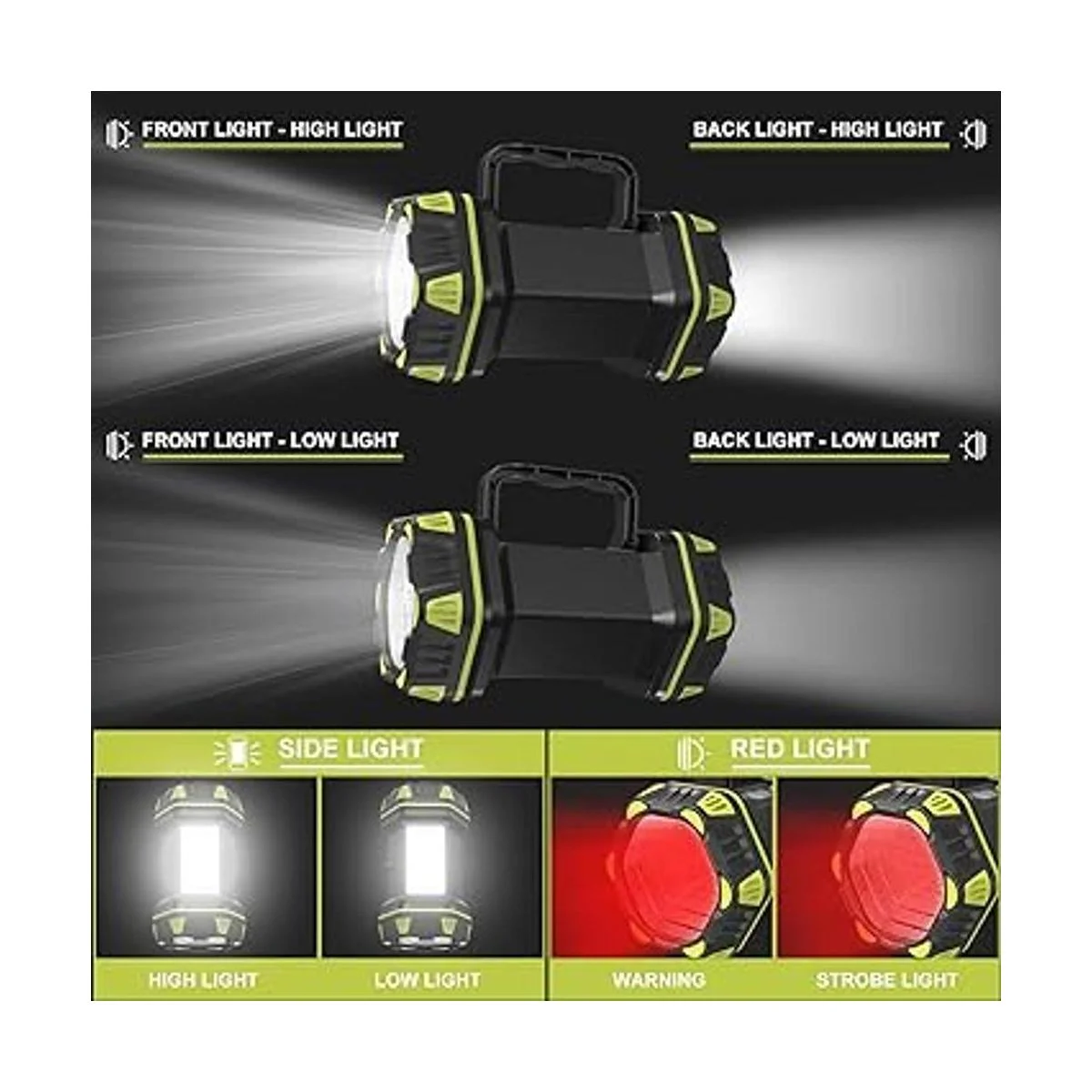 Linterna de campamento recargable linterna LED de_2