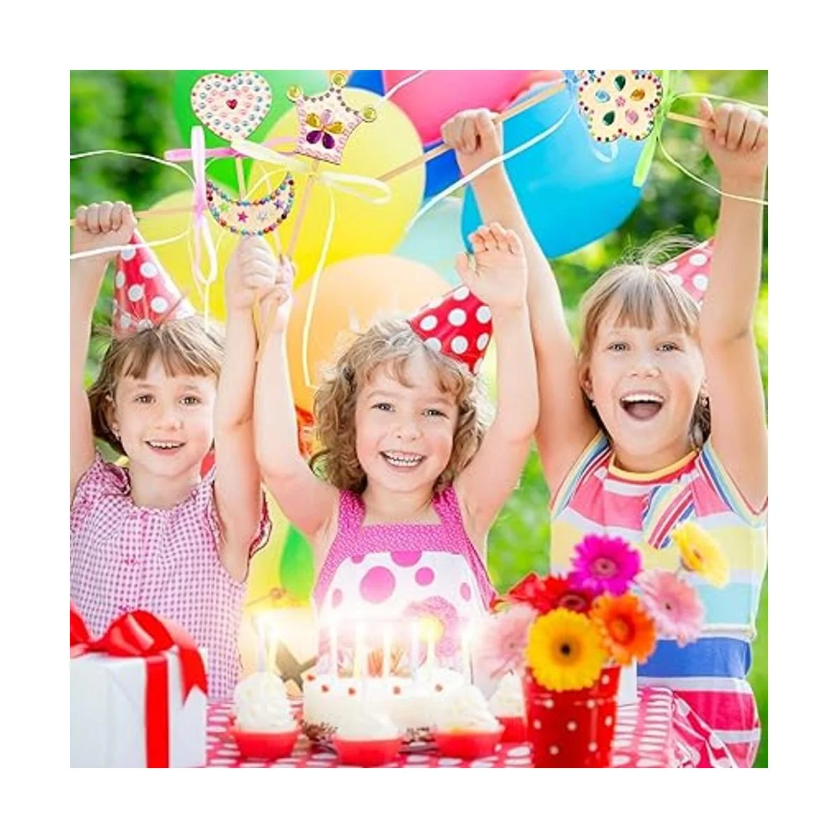 El kit de varitas de hada de princesa incluye varitas de_5