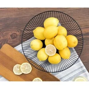 Soporte de cesta de alambre de metal para encimera de_3