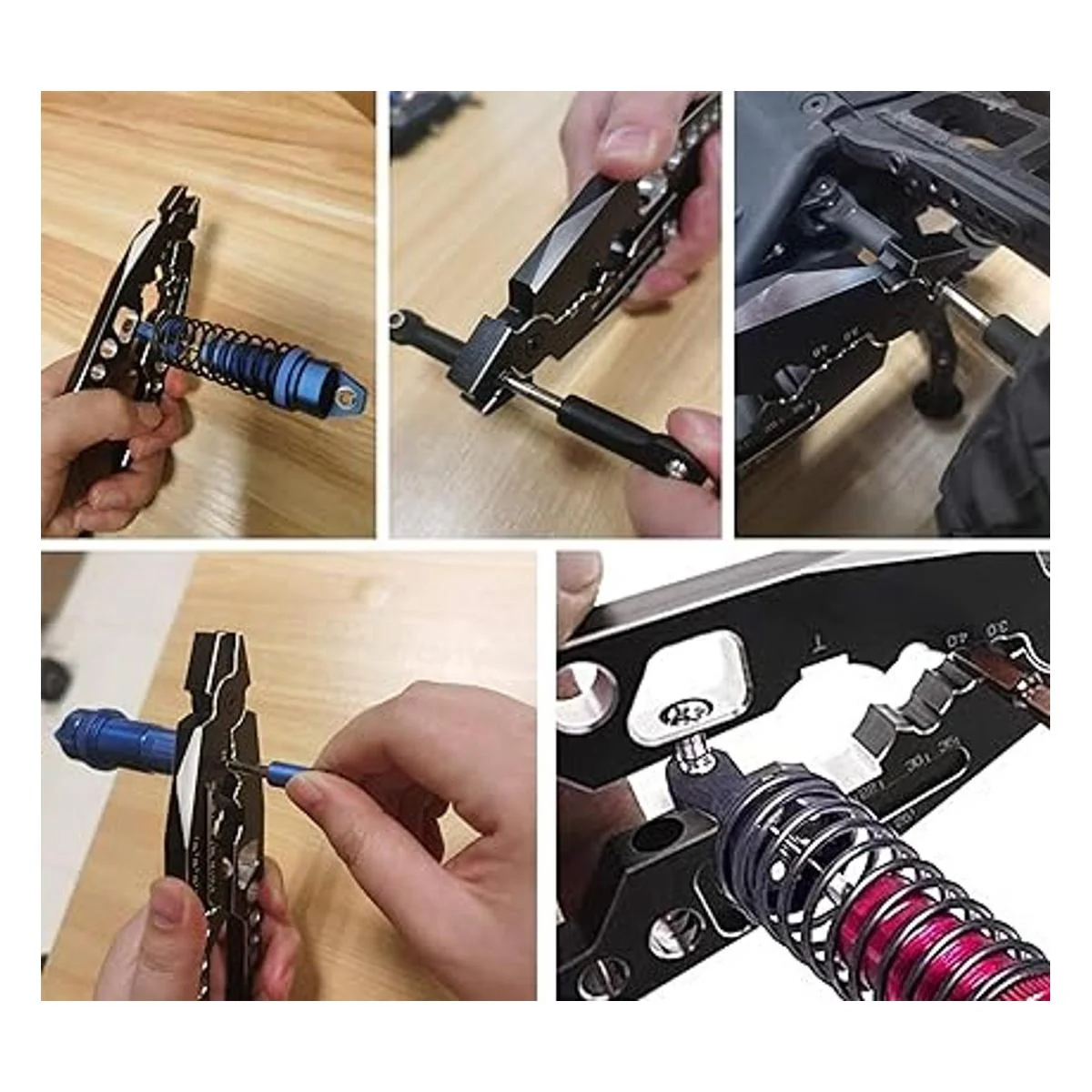 HOPLEX aleación de aluminio RC amortiguador alicates 4 en_6