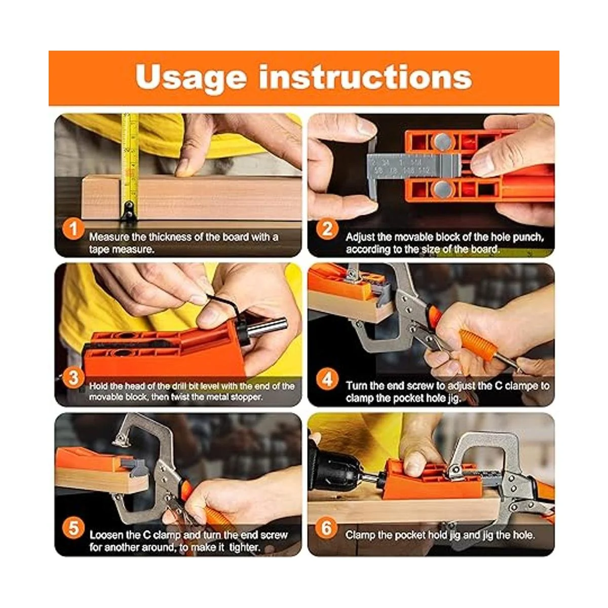 Kit de sistema de plantilla de agujero de bolsillo_4