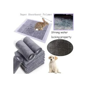 kathson Rabbit Pee Pads Disposable Cage Liners AllAbsorb_4