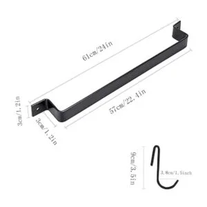 Soporte para utensilios de cocina para colgar en la pared_2