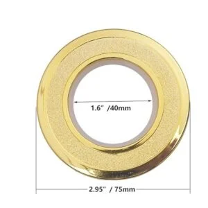 Ailejia Juego de 50 ojales para cortina de 1.8 in de_2