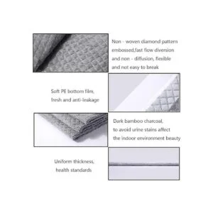 kathson Rabbit Pee Pads Disposable Cage Liners AllAbsorb_2