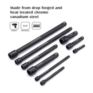 MIXPOWER Juego de barras de extensión de 9 piezas_3