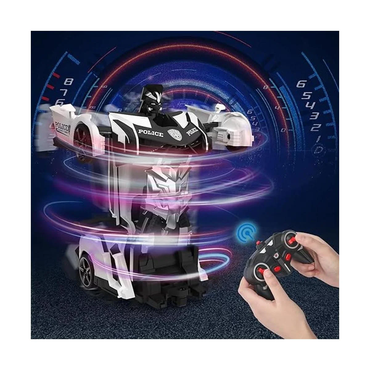 Transform Rc Cars para niños de 4 a 7 8 a 12 Bluejay 2.4_6