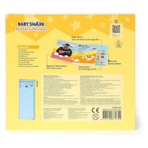 Baby Shark Libro de sonido de 10 botones para rimas de_6