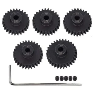 AMOGOT Metal Steel M1 piñón engranajes Sets 26T 27T 28T_1