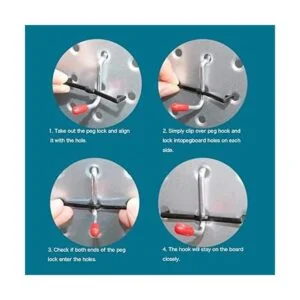 Juego de 248 piezas de accesorios para tablero de pinza_4