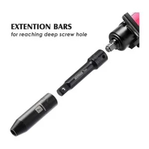 MIXPOWER Juego de barras de extensión de 9 piezas_6