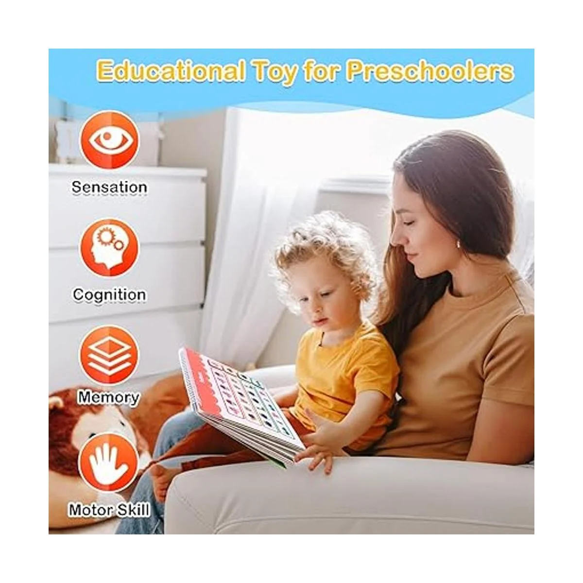 Foayex Montessori Juguetes para aprendizaje de niños_3