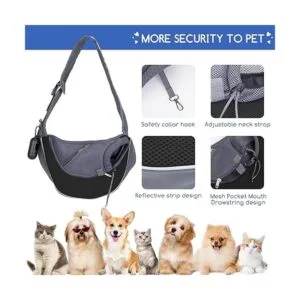 Nobleza Eslinga para perro malla transpirable ajustable_4