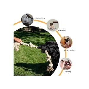 PetiFine Juguetes de cuerda para perros para masticadores_5