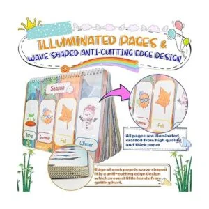 YOFUN Libro ocupado para niños pequeños carpeta de_5