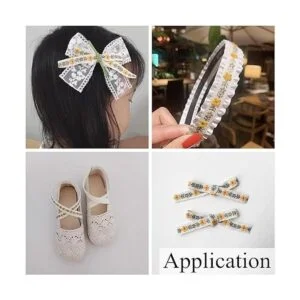 IDONGCAI Bordado de encaje de 18 yardas cinta jacquard de_4