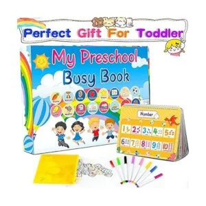 YOFUN Libro ocupado para niños pequeños carpeta de_6