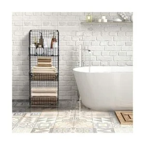 Sorbus Cesta de alambre de 3 niveles para fruta_4