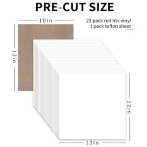 Htvront Paquete de láminas de vinilo de transferencia de_2