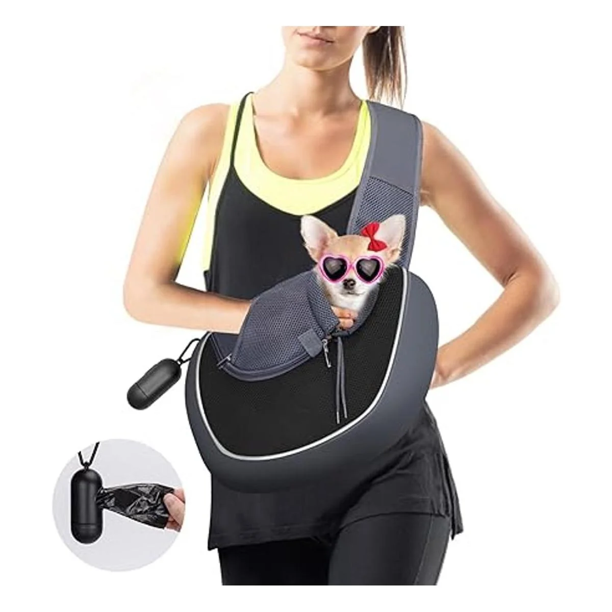 Nobleza Eslinga para perro malla transpirable ajustable_1