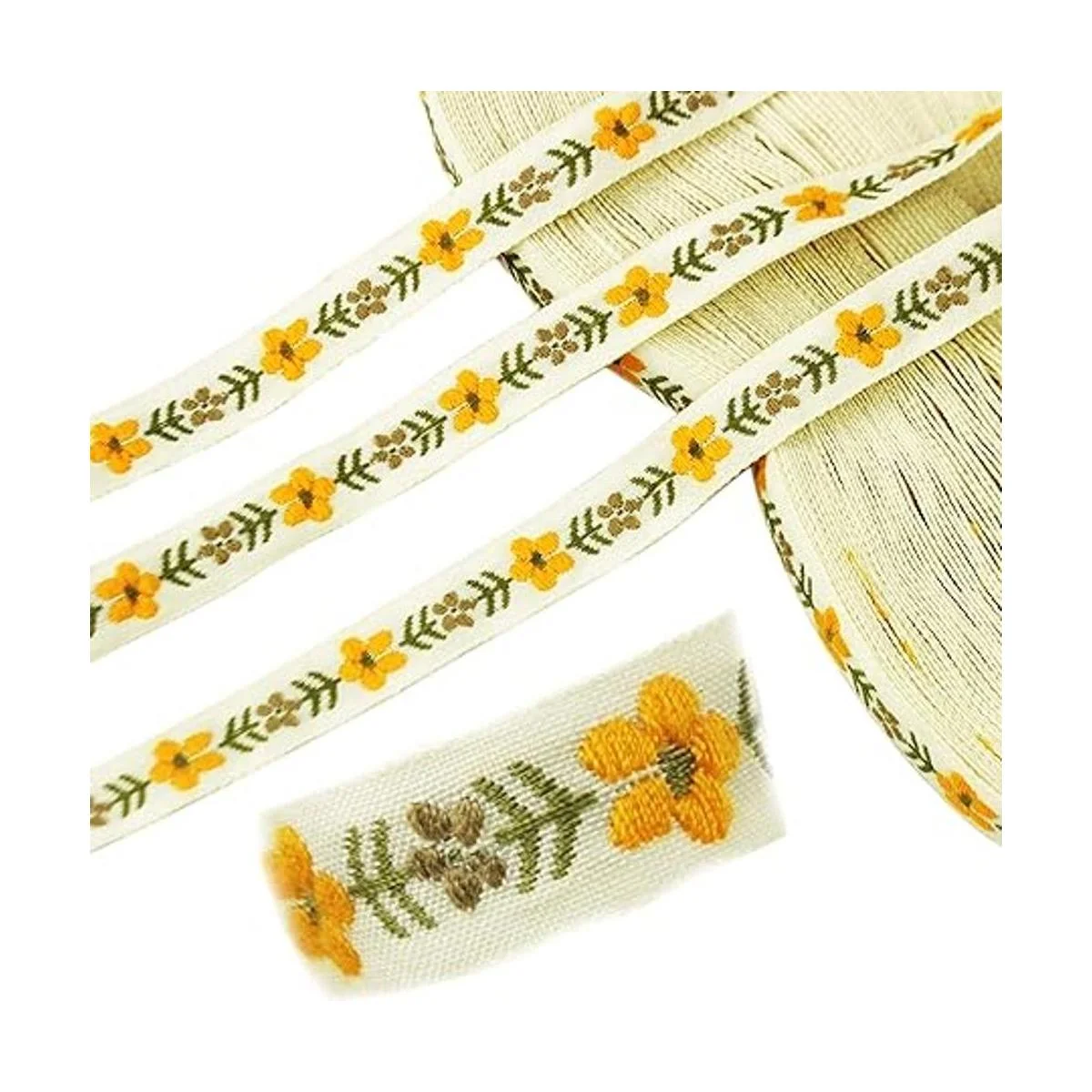 IDONGCAI Bordado de encaje de 18 yardas cinta jacquard de_2