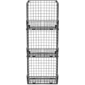 Sorbus Cesta de alambre de 3 niveles para fruta_5