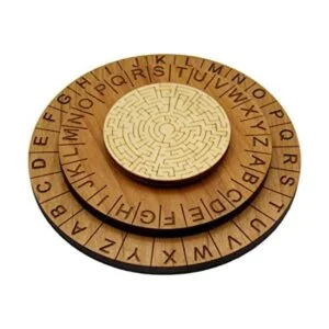 Rueda de cifrado Labyrinth Anillo decodificador de sala_1