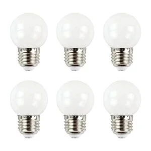 MaoTopCom 4Pack de 5 W LED Globo Bombilla G14 Regulable_1