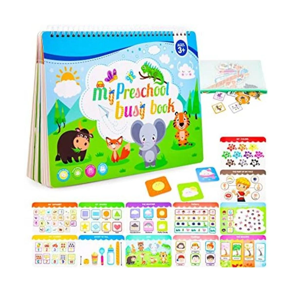 Foayex Montessori Juguetes para aprendizaje de niños_1