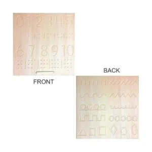 Mfumyy Montessori Tabla de seguimiento de números de_2