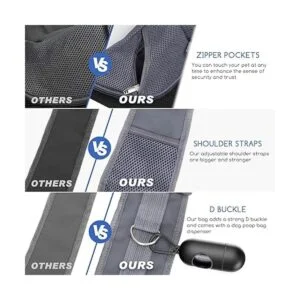 Nobleza Eslinga para perro malla transpirable ajustable_5