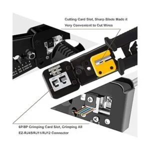 TAIWAIN CAT5 CAT6 RJ45 Kit de herramientas de crimpado Lan_2