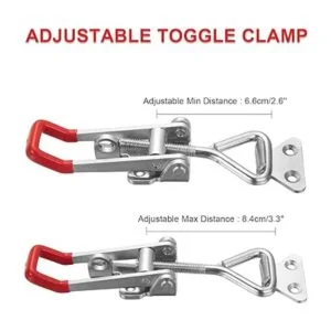 Accessbuy Abrazadera de pestillo de palanca ajustable_5