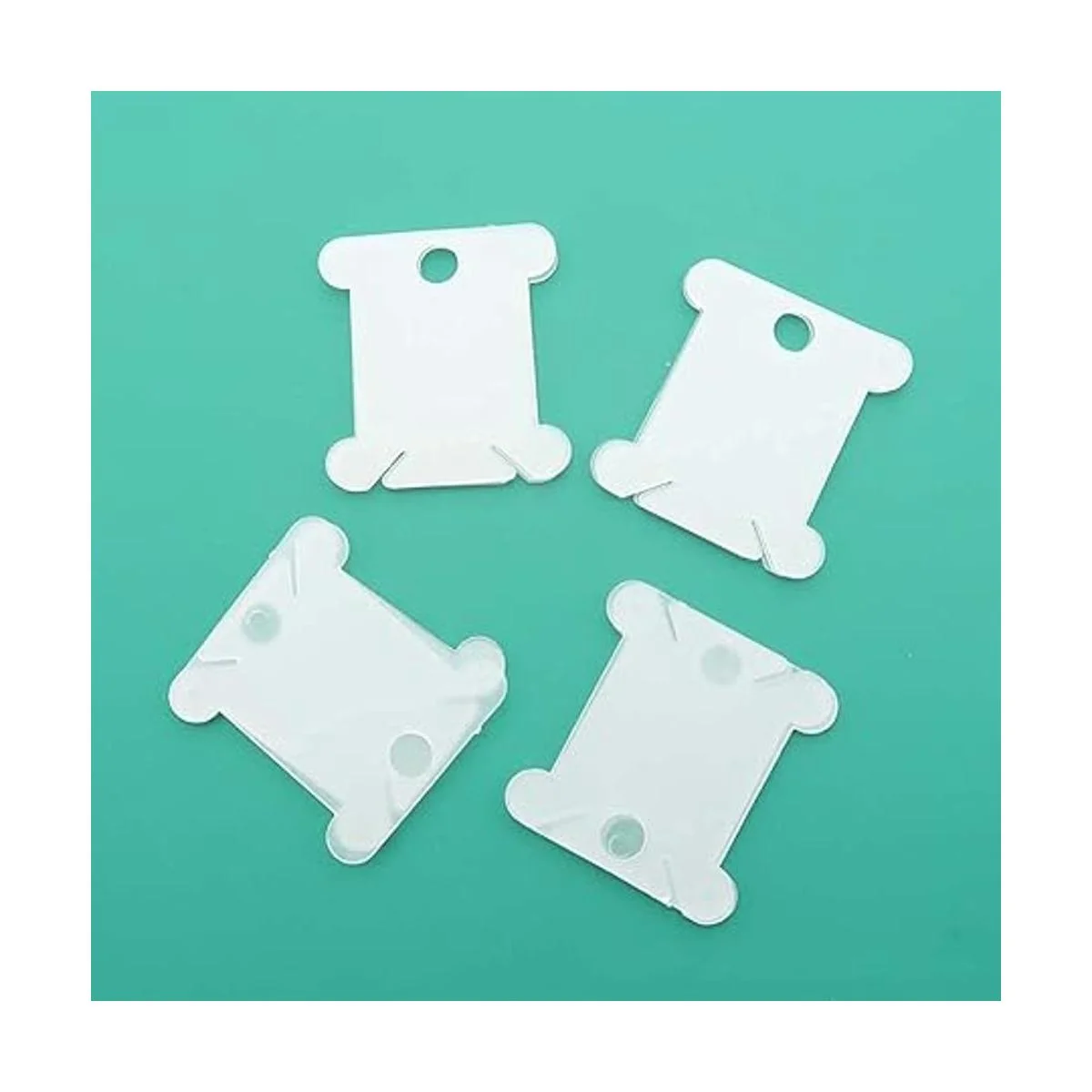 Fokanlo 700 bobinas de hilo de plástico para hilo de_5