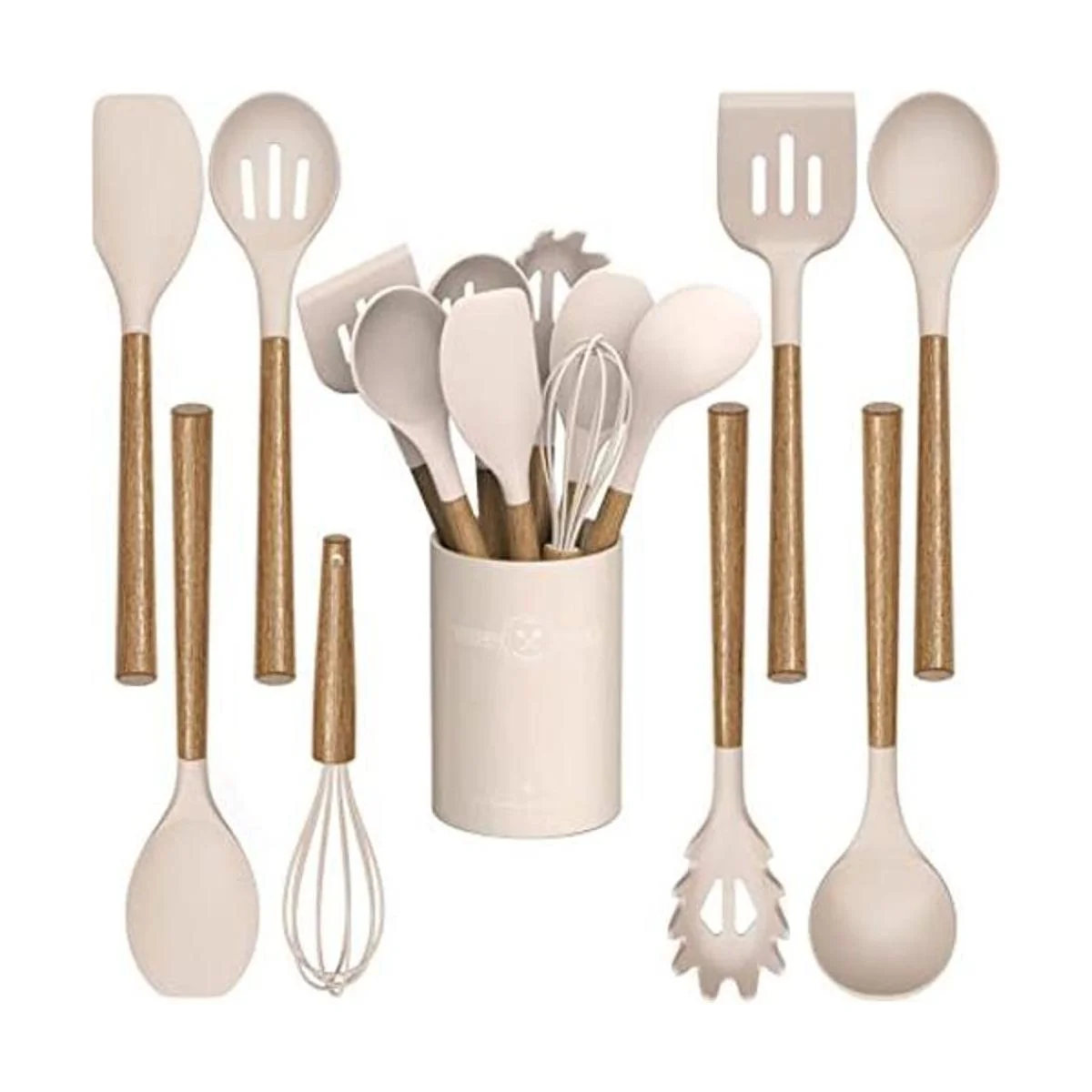 Juego de utensilios de cocina de silicona 9 piezas_1